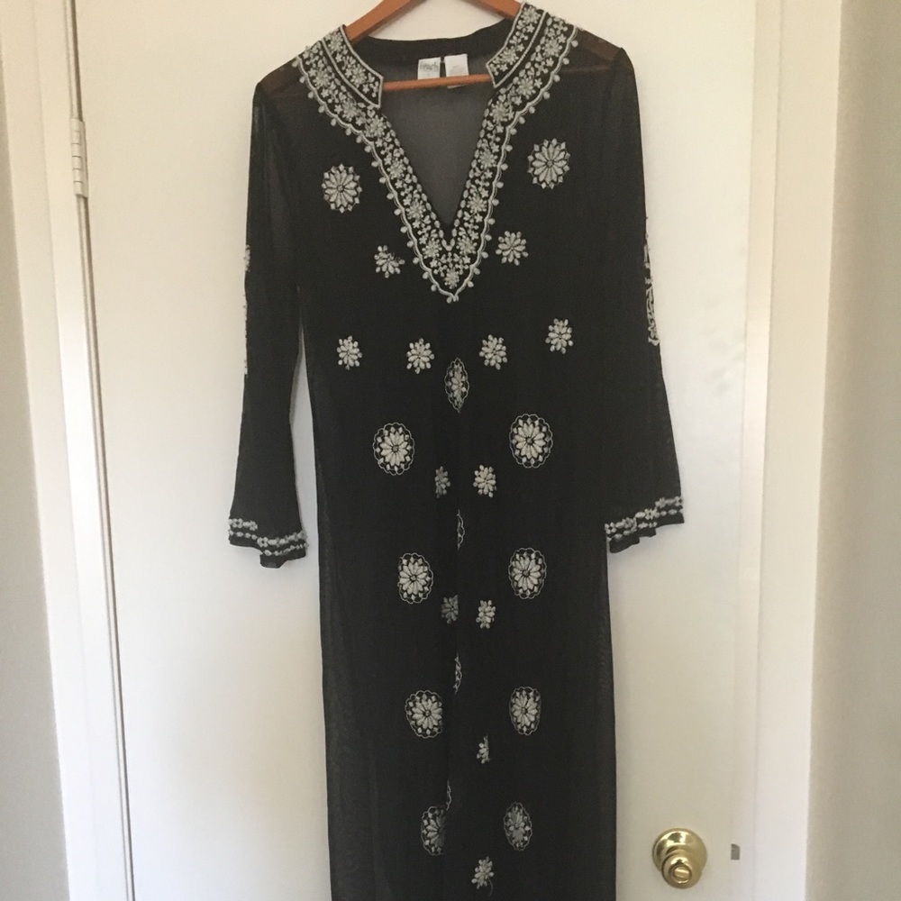 Groovy Glam Pool Cover Up Caftan